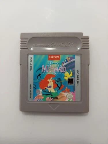 Disney's The Little Mermaid (Nintendo Game Boy, 1993) - TESTED, CARTRIDGE ONLY