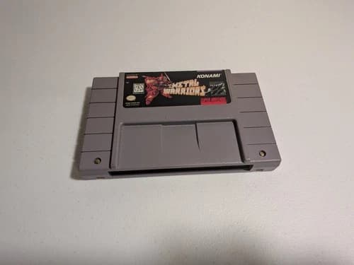 SNES Super Nintendo Metal Warriors Cartridge Only