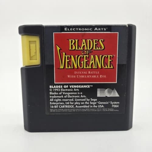 Blades of Vengeance (Sega Genesis, 1993) Cartridge Only Tested