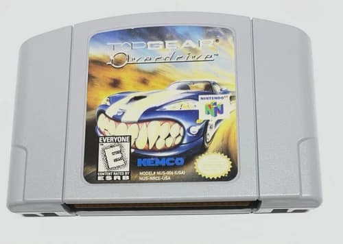 Top Gear Overdrive (Nintendo 64, 1998) N64 TESTED