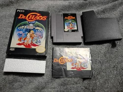 Dr. Chaos (Nintendo Entertainment System, 1988) CIB Complete