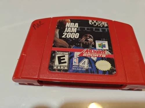 NBA Jam 2000 Nintendo 64 N64 Tested & Working Authentic