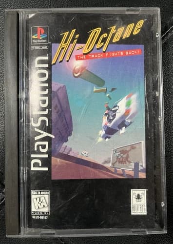 Hi-Octane Sony PlayStation 1 PS1 Long Box Version Complete in Box Tested/Working