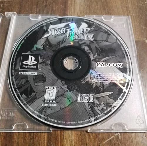 Street Fighter EX Plus a Alpha (Sony PlayStation 1, 1997) PS1 Disc Only