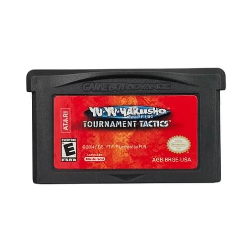 Yu Yu Hakusho Tournament Tactics Nintendo Game Boy Advance GBA Authentic