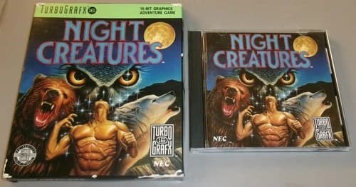 Night Creatures TurboGrafx 16 complete in box