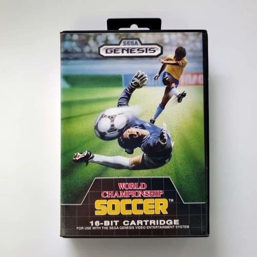 World Championship Soccer - Sega Genesis Tested Authentic 1Y Guarantee