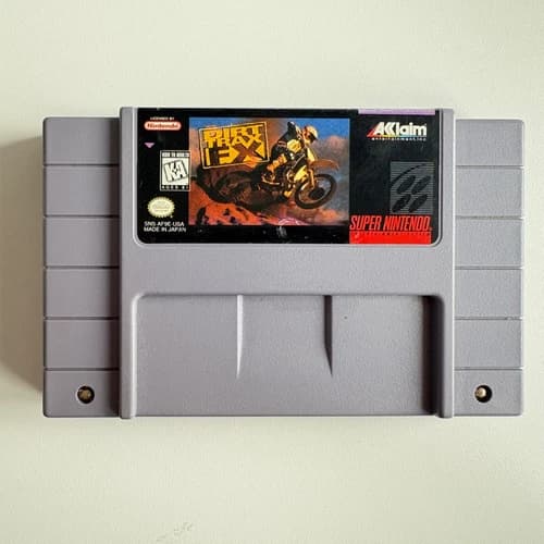 DIRT TRAX FX (Super Nintendo SNES, 1995)