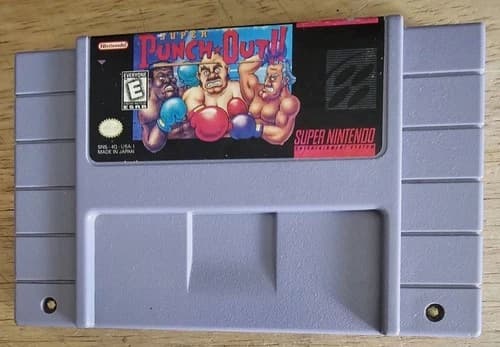Super Punch Out (Super Nintendo SNES, 1994) Cartridge Only Tested And Authentic