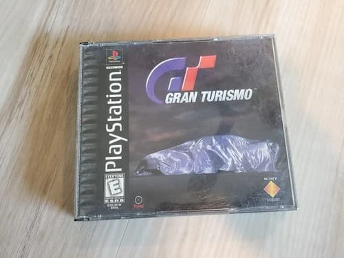 PlayStation 1 PS1 Gran Turismo - Original Black Label Case (Sony, 1998) Complete