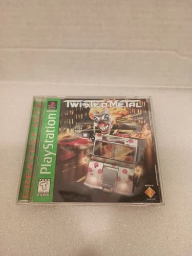 Twisted Metal - Sony PlayStation 1 PS1 - Complete CIB Tested Working