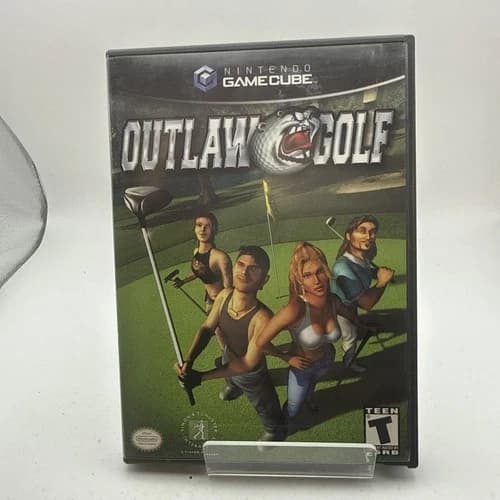 Outlaw Golf (Nintendo GameCube, 2002) Complete In Box CIB