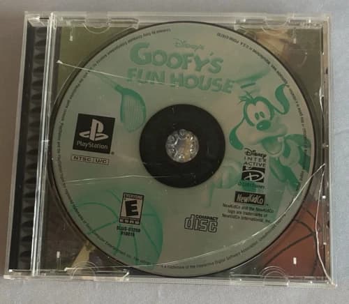 Disney's Goofy's Fun House (PlayStation 1, 2001) Tested & Working - Free Ship