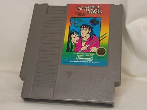 The Legend of Kage Nintendo NES 1987 Authentic Cartridge, Tested