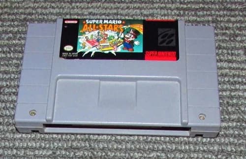 Super Mario All-Stars for Super Nintendo SNES Authentic Fast Shipping