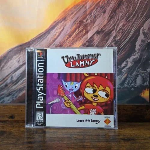 Um Jammer Lammy Sony PlayStation 1 1999 PS1- Case and Manual CIB -Tested