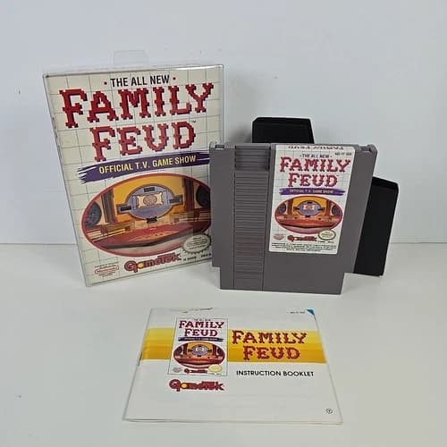 Family Feud (Nintendo Entertainment System) CIB - Tested - Free Shipping