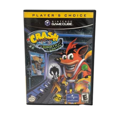 Crash Bandicoot The Wrath of Cortex Nintendo GameCube Player's Choice CIB GC