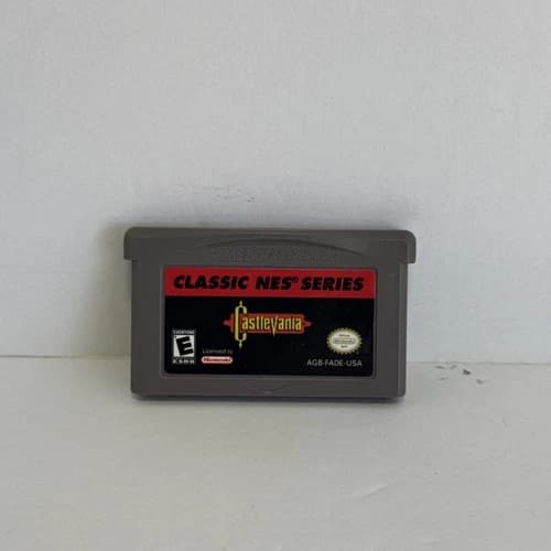 Castlevania Classic NES Series Nintendo Game Boy Advance GBA - Works