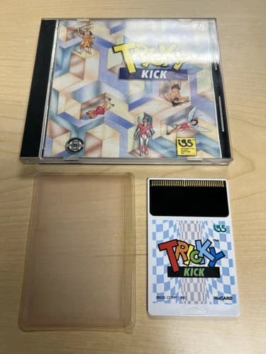 TRICKY KICK FOR TURBOGRAFX 16 TG-16 IN Complete in Box