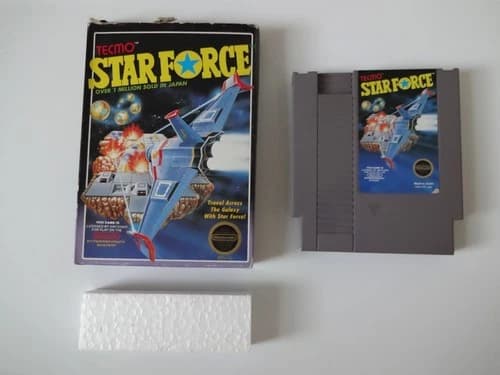 Star Force Complete in Box Nintendo NES CIB
