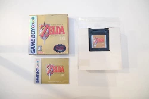 Legend of Zelda Link's Awakening DX (Nintendo GameBoy Color) CIB Complete in Box