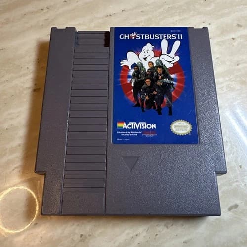 Ghostbusters II (Nintendo - NES, 1990) - Ghost Busters 2 Tested Authentic