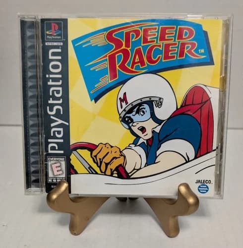 Speed Racer (Sony PlayStation 1, 1998) Complete! Tested, CIB Complete w Manual