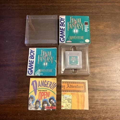 Final Fantasy Adventure (Nintendo Game Boy) Complete - Tested - Authentic