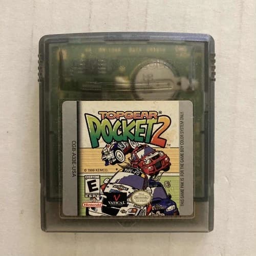 Top Gear Pocket 2 [Nintendo Game Boy Color] 1999 GBC authentic