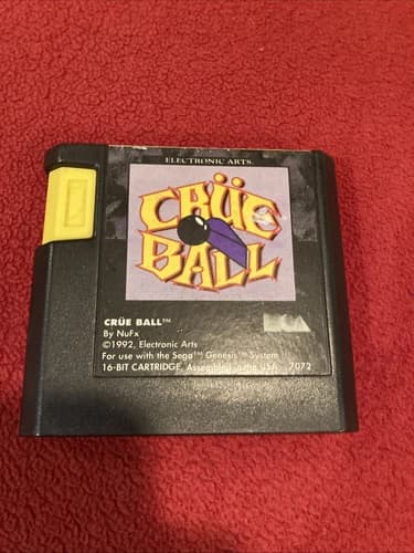 Crue Ball (Sega Genesis, 1992) TESTED!