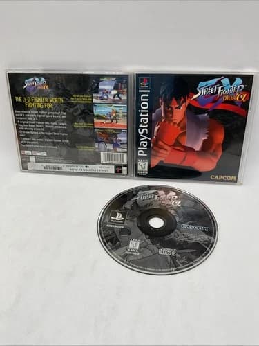 Street Fighter EX Plus Alpha PS1 Sony PlayStation 1, 1997 -
