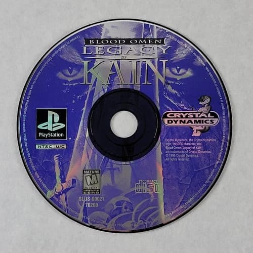 Blood Omen: Legacy of Kain - Loose Sony PS1 Playstation 1 Disc