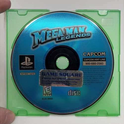 MEGA MAN LEGENDS (Sony PlayStation 1, PS1-1998) Disc Only-Tested- Free Shipping