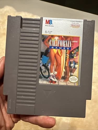 California Games (Nintendo Entertainment System, 1989)(TESTED)