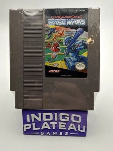 Cyber Stadium Series Base Wars - NES Nintendo Game Cartridge Tested Authentic