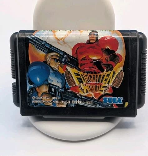 FORGOTTEN WORLDS SEGA 1989 Sega Mega Drive Japanes tested working