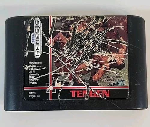 PITFIGHTER Game Cartridge Only for Sega Genesis (Scratches On Front)