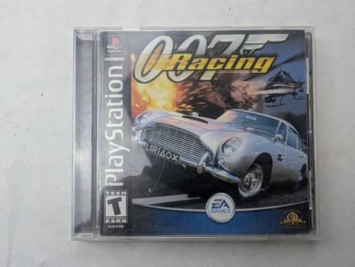 007 Racing PS1 CIB W/ Manual - Tested - PlayStation