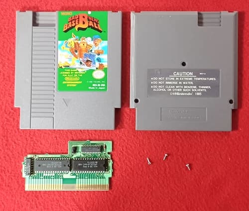 Bad News Baseball (Nintendo NES) Authentic Cartridge CLEANED & TESTED