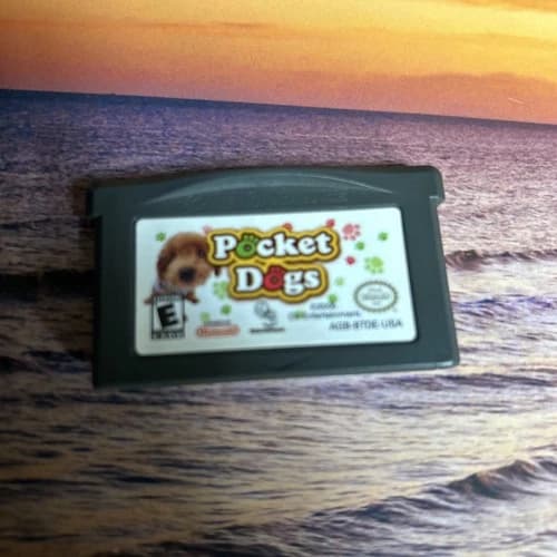 Pocket Dogs Nintendo Game Boy Advance SP Gameboy Game