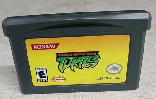 Teenage Mutant Ninja Turtles Game Boy Advance Cartridge 2003, Beat 'Em Up Action