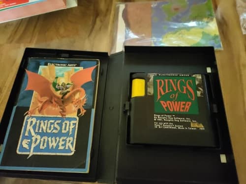 Rings of Power (Sega Genesis, 1991) Game CIB