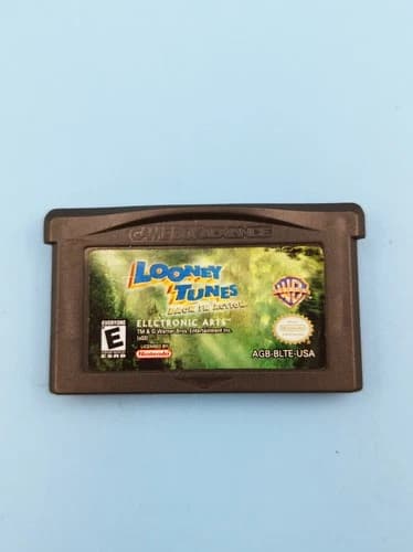 Looney Tunes Back in Action Nintendo Game Boy Advance Authentic Bugs Bunny Works