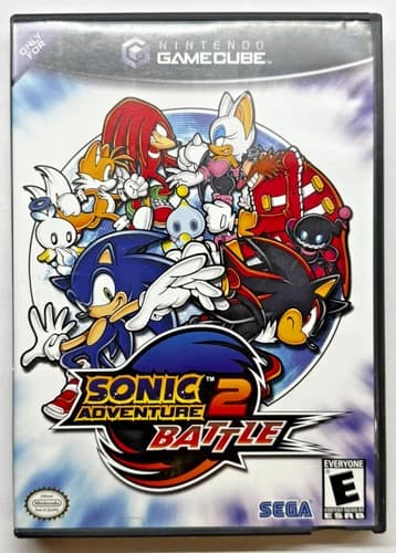 Sonic Adventure 2 Battle Gamecube Nintedo Gamecube