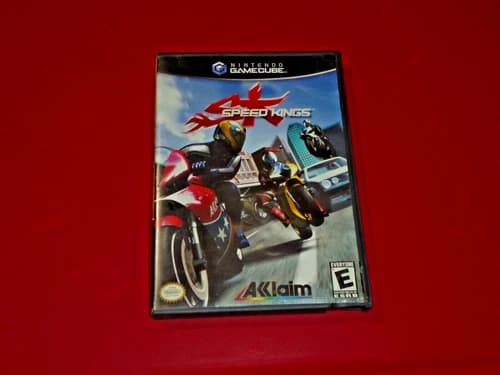 Speed Kings (Nintendo GameCube GC 2003) Complete CIB GREAT ACCLAIM GAME