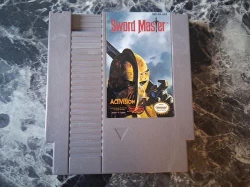Sword Master Nintendo NES Authentic Tested Contacts Cleaned