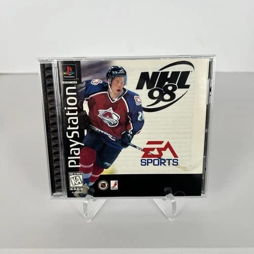 NHL 98 (Sony PlayStation 1, 1997) PS1 Complete CIB W/ Reg Card