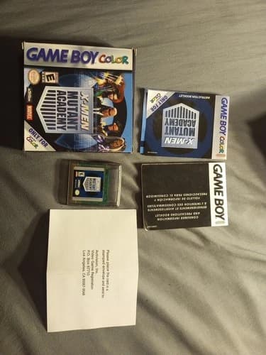 X-Men: Mutant Academy (Nintendo Game Boy Color, 2000)