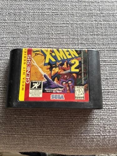 X-Men 2: Clone Wars (Sega Genesis, 1995) Cartridge Only Mega Hit Series